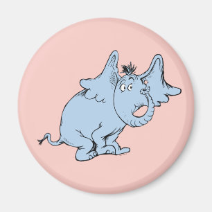 Dr. Seuss Horton Seitenblick Magnet