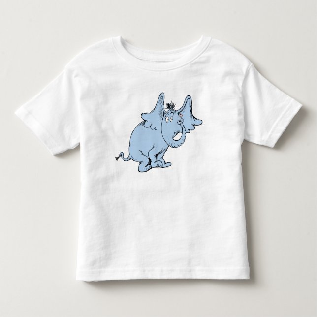 Dr. Seuss | Horton Side Look Kleinkind T-shirt (Vorderseite)