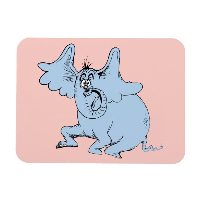 Dr. Seuss | Horton und der Speck von Staub Magnet (Horizontal)