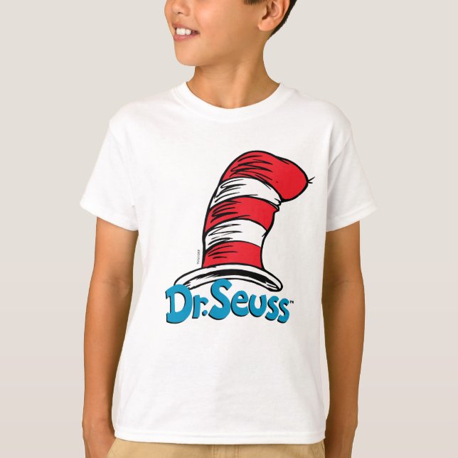 Dr. Seuss-Hut-Logo T-Shirt (Vorderseite)