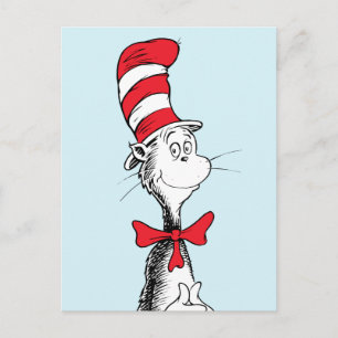 Dr. Seuss I Cat in the Hat Stehend Tall Postkarte