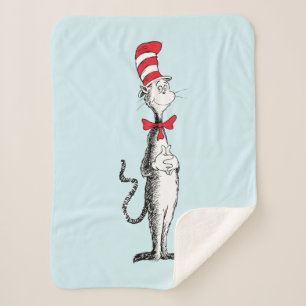 Dr. Seuss I Cat in the Hat Stehend Tall Sherpadecke