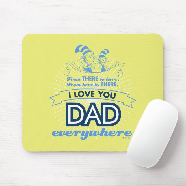 Dr. Seuss | I Liebe Sie Vater überall Mousepad (Mit Mouse)