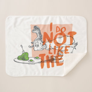Dr. Seuss Ich-bin-ich "Ich mag sie nicht" Sherpadecke