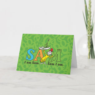 Dr. Seuss Ich bin Sam. Sam bin ich. Karte
