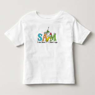 Dr. Seuss Ich bin Sam. Sam bin ich. Kleinkind T-shirt