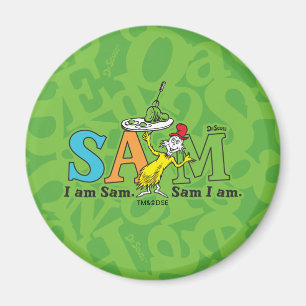 Dr. Seuss   Ich bin Sam. Sam bin ich. Magnet