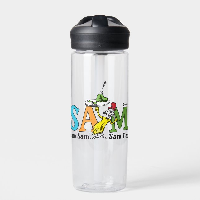 Dr. Seuss | Ich bin Sam. Sam bin ich. Trinkflasche (Vorderseite)