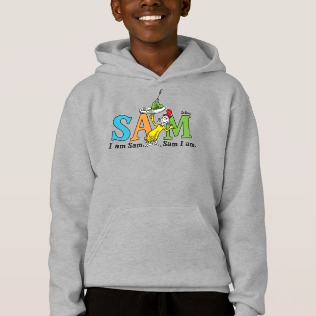 Dr. Seuss | Ich bin Sam. Sam I. Hoodie (Vorderseite)