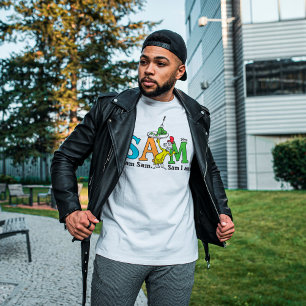 Dr. Seuss Ich bin Sam. Sam I. Tri-Blend Shirt