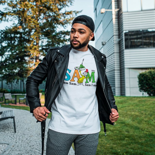 Dr. Seuss | Ich bin Sam. Sam I. Tri-Blend Shirt (Von Creator hochgeladen)