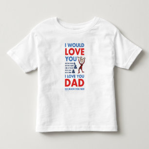 Dr. Seuss   Ich liebe dich Papa so sehr, weißt du Kleinkind T-shirt