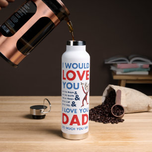 Dr. Seuss Ich liebe dich Papa so sehr, wie du si Trinkflasche