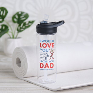 Dr. Seuss Ich liebe dich Papa so sehr, wie du si Trinkflasche