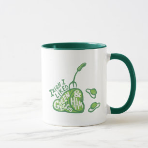 Dr. Seuss   Irisch Ich mochte Green Eggs & Ham Tasse