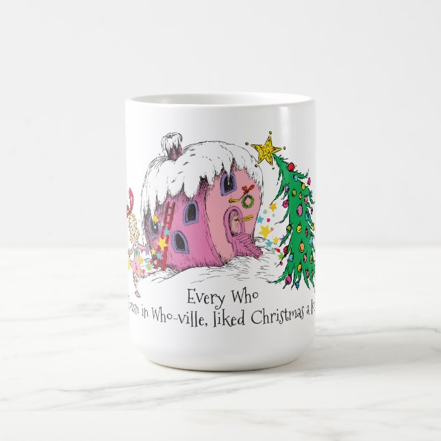 Dr. Seuss | Jeder in Who-ville, der Christma mocht Kaffeetasse (Mittel)