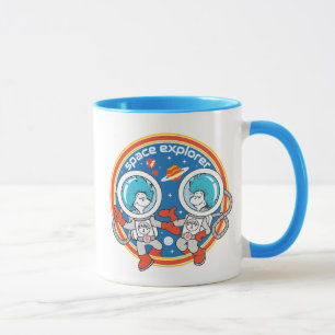 Dr. Seuss   Kaddet One Cadet Two Space Explorer Tasse