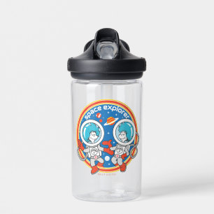 Dr. Seuss   Kaddet One Cadet Two Space Explorer Trinkflasche