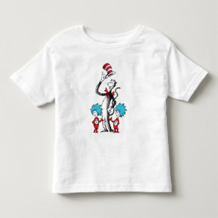 Dr. Seuss Kater mit Hut, Ding Eins & Ding Zwei Kleinkind T-shirt