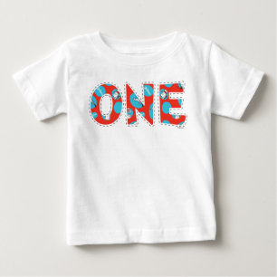 Dr. Seuss Katze am ersten Geburtstag Baby T-shirt