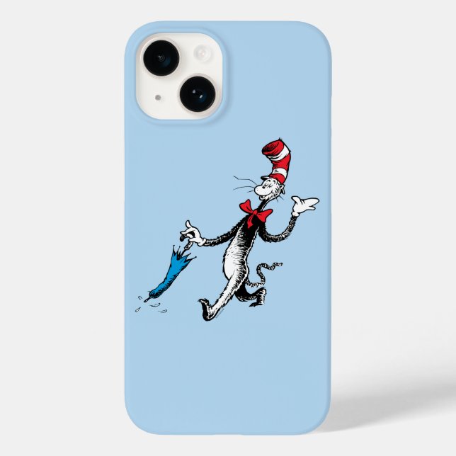 Dr. Seuss | Katze im Hat-Regenschirm Case-Mate iPhone Hülle (Rückseite)