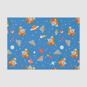 Dr. Seuss   Katze im Hat Space Muster Seidenpapier