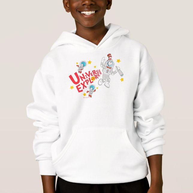 Dr. Seuss | Katze im Hat Universe Explorer Hoodie (Vorderseite)