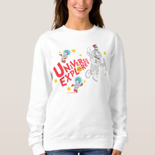 Dr. Seuss   Katze im Hat Universe Explorer Sweatshirt