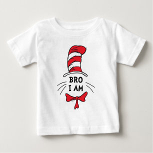 Dr. Seuss   Katze im Hut - Bruder Baby T-shirt