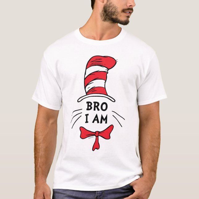 Dr. Seuss | Katze im Hut - Bruder T-Shirt (Vorderseite)