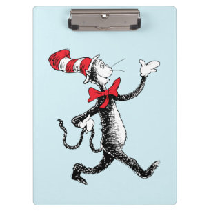 Dr. Seuss Katze im Hut Kat Walk Klemmbrett