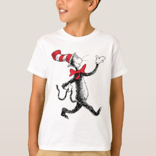Dr. Seuss Katze im Hut Kat Walk T-Shirt
