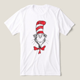 Dr. Seuss Katze im Hut Kopf - Vintage Tri-Blend Shirt