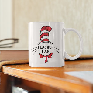 Dr. Seuss   Katze im Hut - Lehrer Ich bin Kaffeetasse