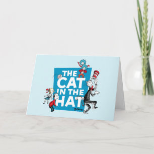 Dr. Seuss   Katze im Hut-Logo - Figuren Karte