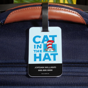 Dr. Seuss Katze im Hut-Logo Gepäckanhänger