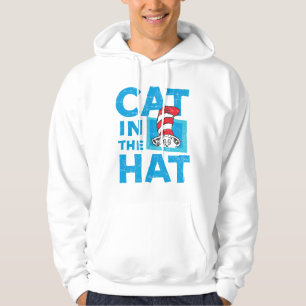Dr. Seuss Katze im Hut-Logo Hoodie