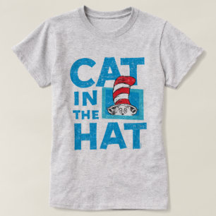Dr. Seuss Katze im Hut-Logo T-Shirt