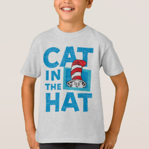 Dr. Seuss Katze im Hut-Logo T-Shirt