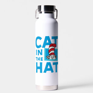 Dr. Seuss   Katze im Hut-Logo Trinkflasche