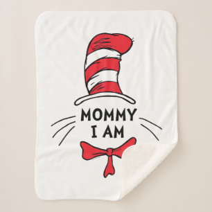 Dr. Seuss Katze im Hut - Mommy Ich bin Sherpadecke