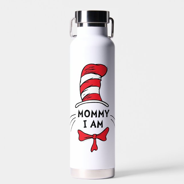 Dr. Seuss | Katze im Hut - Mommy Ich bin Trinkflasche (Vorne)