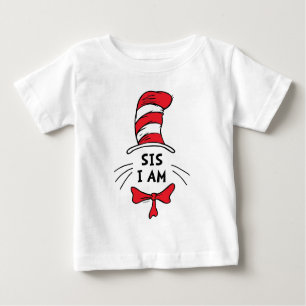 Dr. Seuss   Katze im Hut - Sis Ich bin Baby T-shirt