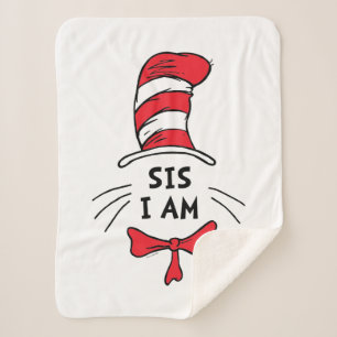 Dr. Seuss Katze im Hut - Sis Ich bin Sherpadecke