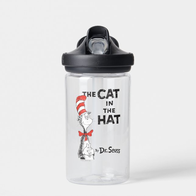 Dr. Seuss | Katze im Hutbuch Trinkflasche (Vorne)