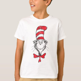 Dr. Seuss | Katze im Hutkopf - Vintag T-Shirt