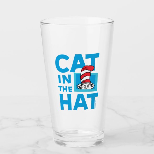 Dr. Seuss | Katze im Hutlogo Glas (Vorderseite)