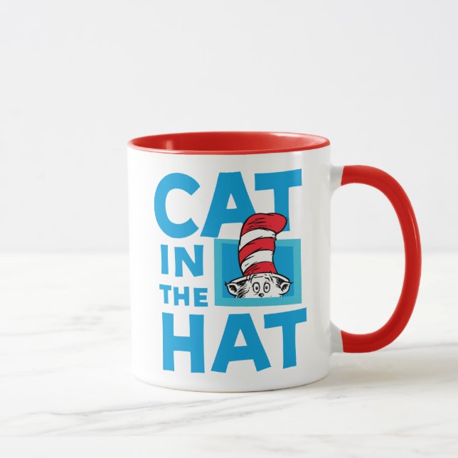 Dr. Seuss | Katze im Hutlogo Tasse (Rechts)