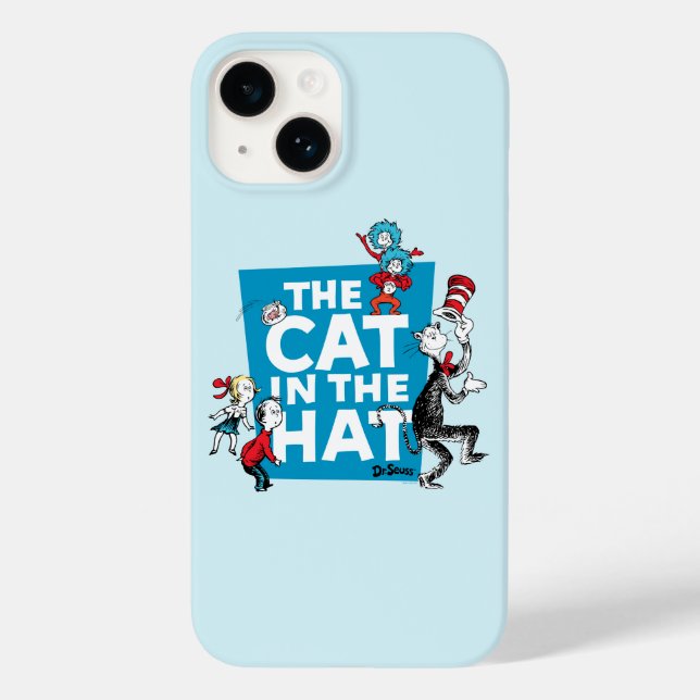 Dr. Seuss | Katze im Hutlogo - Zeichen Case-Mate iPhone Hülle (Rückseite)