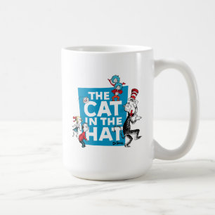 Dr. Seuss   Katze im Hutlogo - Zeichen Kaffeetasse